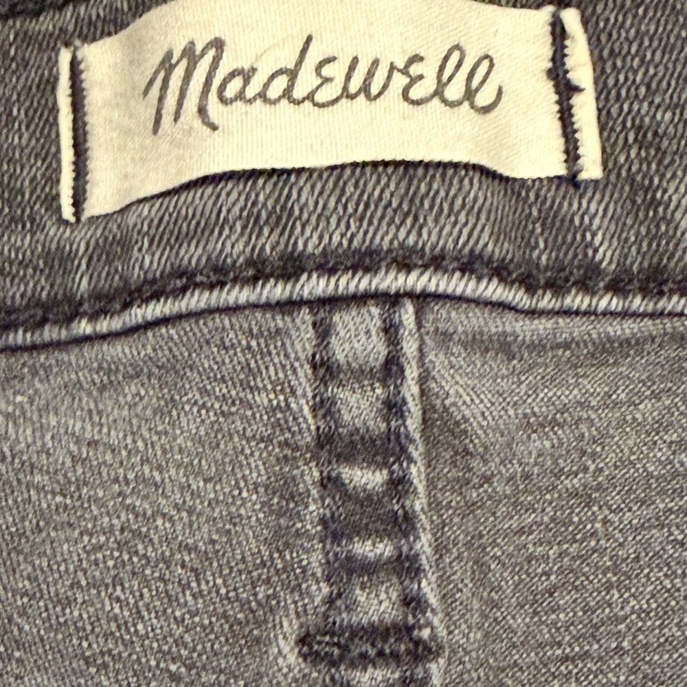 ✨ Madewell High-Rise Stovepipe Straight Leg Jeans Size 27 (4-5) - Picture 4 of 9